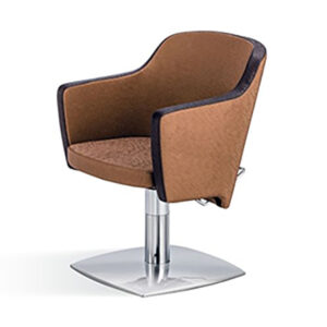 Ceriotti Cutting Chair Martina front angled view with hydraulic base